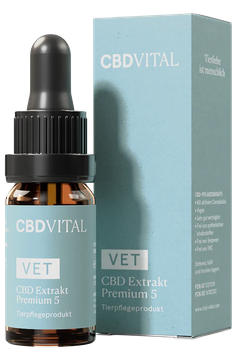 CBD Vital – Ekstrakt CBD 5% VET Premium dla kotów i psów