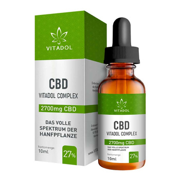 Vitadol Complex - Organiczny olej CBD 27% (2700mg) - 10ml