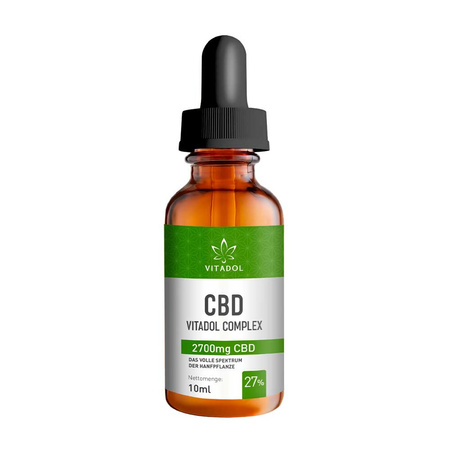 Vitadol Complex - Organiczny olej CBD 27% (2700mg) - 10ml