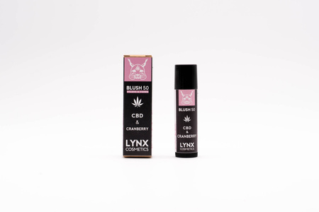 LYNX CBD Balsam do ust - Kosmetyki CBD (50mg) CBD - 5g różowy