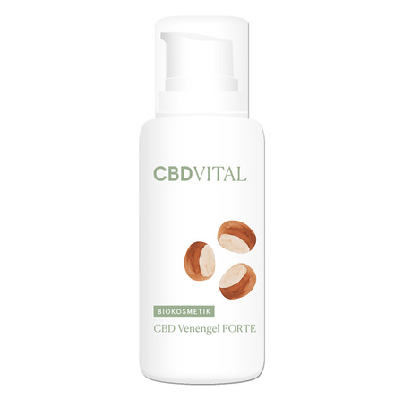 CBD VITAL - Żel na naczynka FORTE - Krem CBD z (250mg) CBD - 100ml